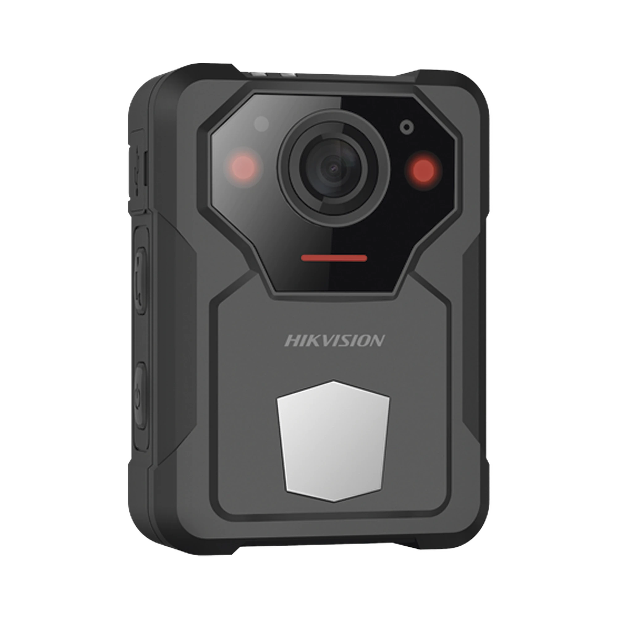 BODY CAMERA PORTÁTIL / GRABACIÓN A 2K (4 MEGAPIXEL) / FOTOS DE HASTA 40 MEGAPIXEL / IP54 / H.265 / 64 GB DE ALMACENAMIENTO / MICROFONO INTEGRADO / GPS-Videograbadoras Móviles y Portátiles-HIKVISION-Bsai Seguridad & Controles