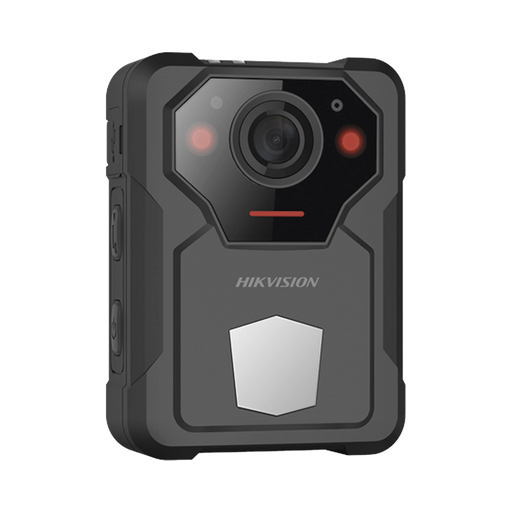 BODY CAMERA PORTÁTIL / GRABACIÓN A 2K (4 MEGAPIXEL) / FOTOS DE HASTA 40 MEGAPIXEL / IP54 / H.265 / 64 GB DE ALMACENAMIENTO / MICROFONO INTEGRADO / GPS-Videograbadoras Móviles y Portátiles-HIKVISION-DS-MCW406/64G/GPS/NS-Bsai Seguridad & Controles