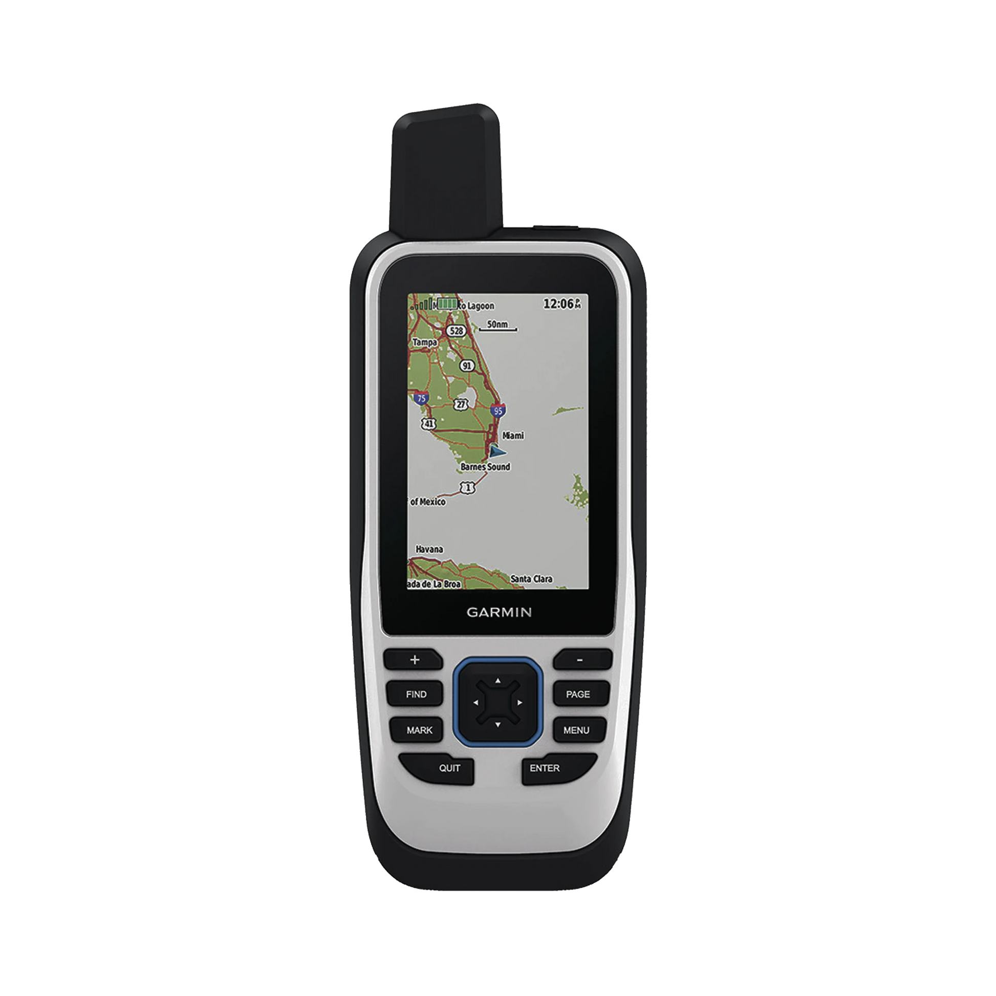 GPS PORTÁTIL GPSMAP 86S CON MAPA BASE PRECARGADO, INCLUYE BATERÍA INTERNA RECARGABLE.-Soluciones Marinas-GARMIN-Bsai Seguridad & Controles