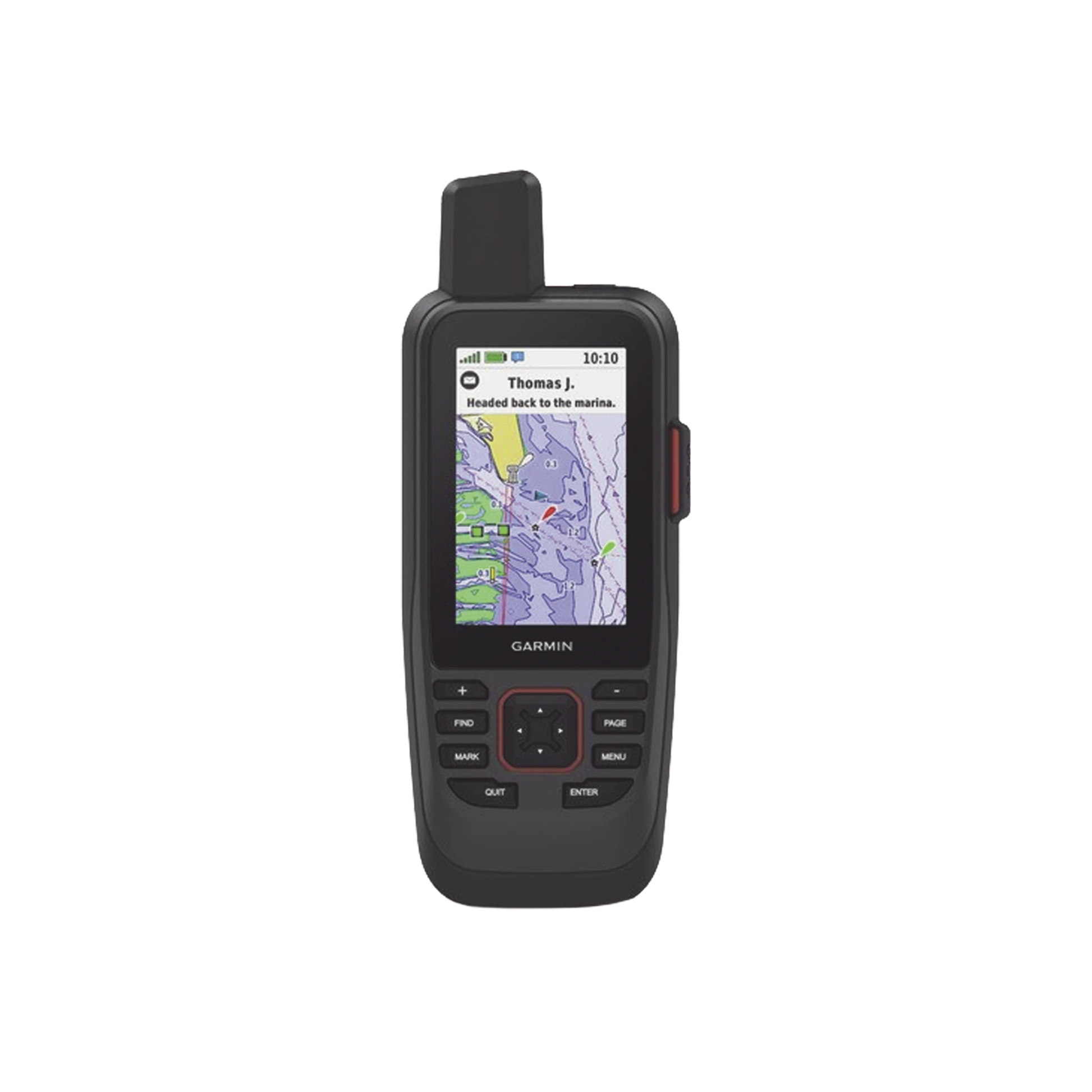 GPS PORTÁTIL GPSMAP 86SCI CON MAPA BLUECHART® G3, COMUNICACIÓN SATELITAL INREACH, INCLUYE BATERÍA INTERNA RECARGABLE.-Soluciones Marinas-GARMIN-Bsai Seguridad & Controles