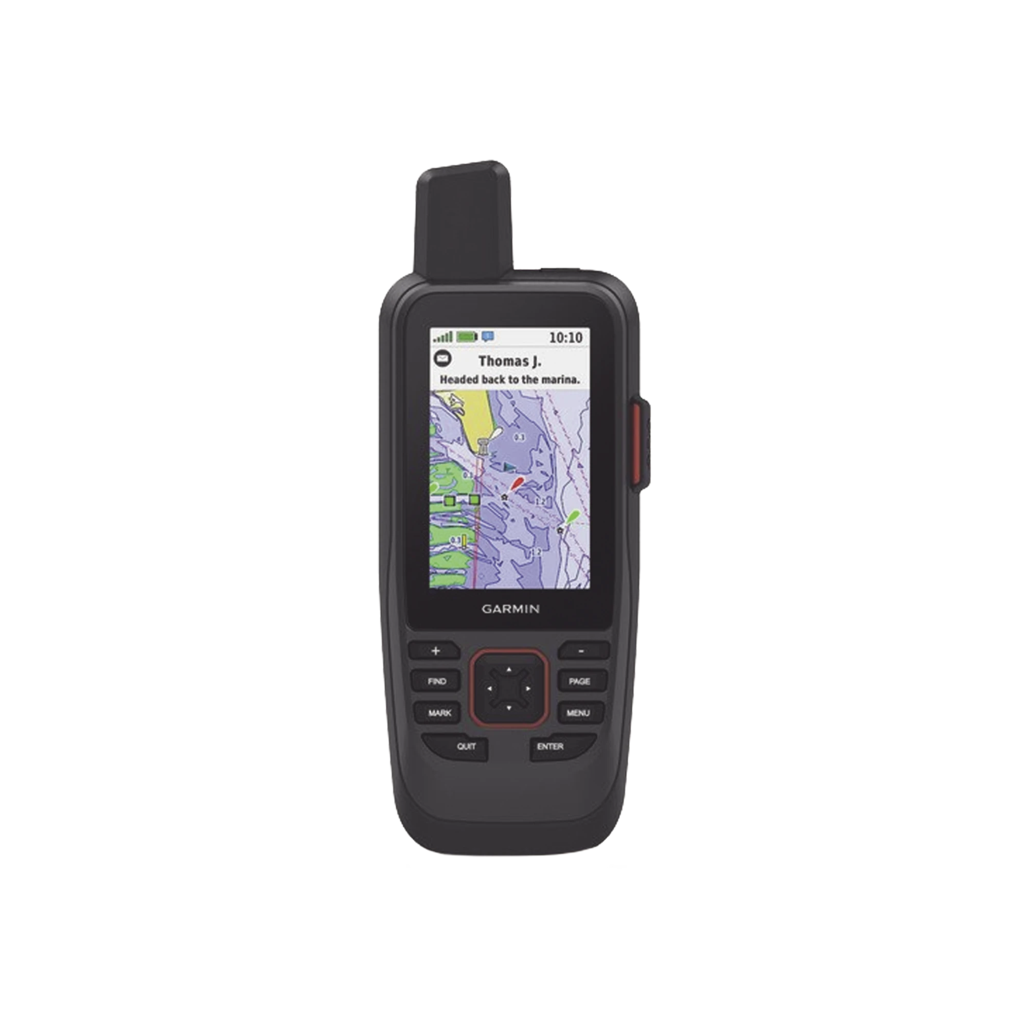 GPS PORTÁTIL GPSMAP 86SCI CON MAPA BLUECHART® G3, COMUNICACIÓN SATELITAL INREACH, INCLUYE BATERÍA INTERNA RECARGABLE.-Soluciones Marinas-GARMIN-Bsai Seguridad & Controles