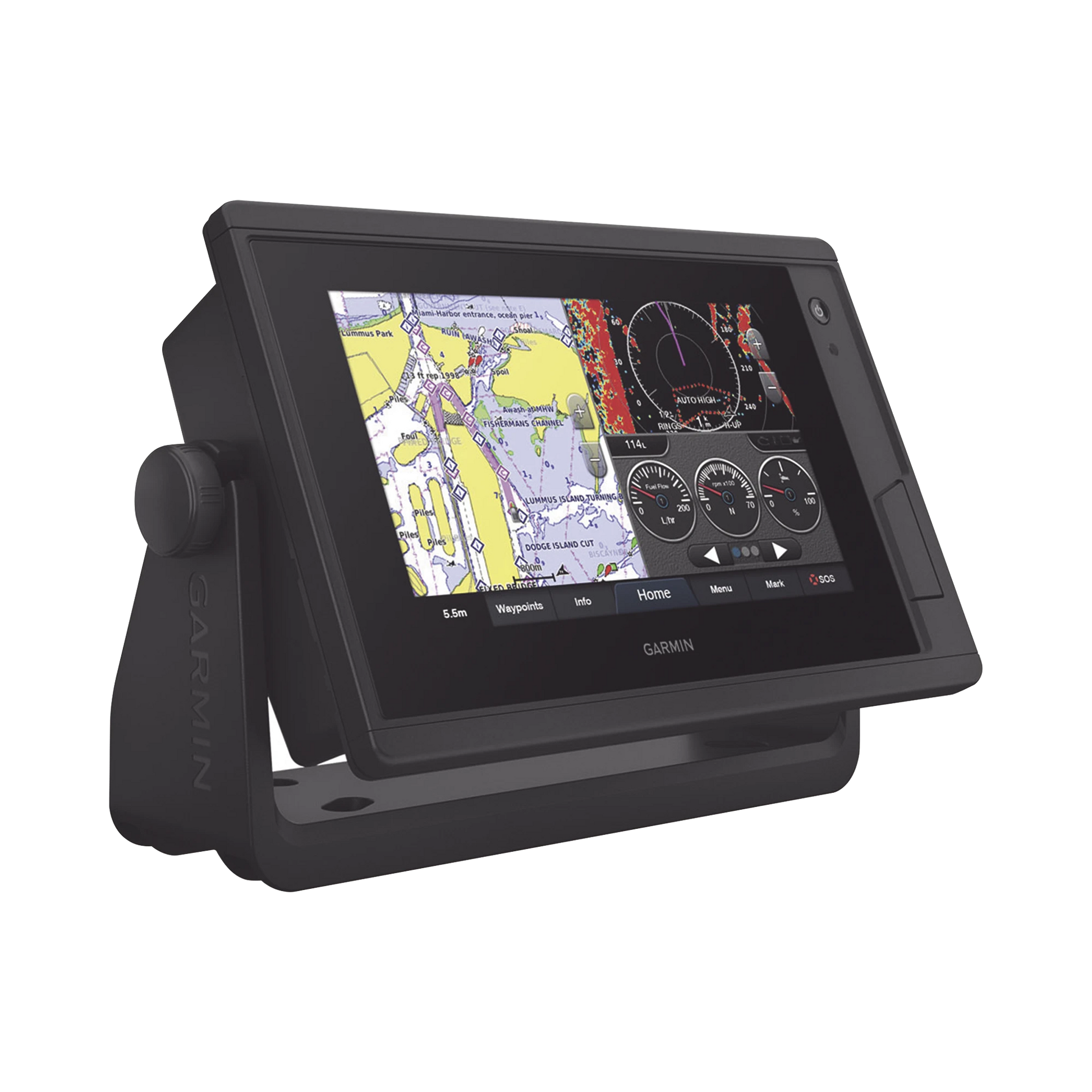 GPSMAP 722XS CON MAPA BASE MUNDIAL, SONAR CLEARVÜ Y CHIRP TRADICIONAL.-Soluciones Marinas-GARMIN-Bsai Seguridad & Controles