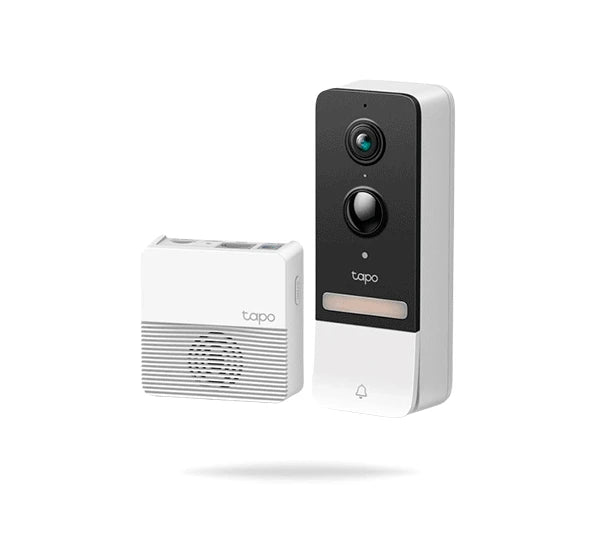 TP-LINK TAPO D230S1 - VIDEOPORTERO WIFI 5 MEGAPIXELES/ VISIÓN NOCTURNA/ ANGULO DE VISIÓN DE 160 GRADOS/ BATERÍA DE LARGA DURACIÓN/ SONIDO BIDIRECCIONAL/ RANURA PARA MICO SD/ GRADO DE PROTECCIÓN IP64-Frentes de Calle-TP-LINK-Bsai Seguridad & Controles