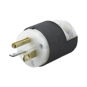 CLAVIJA ENTRADA RECTA/ 20 A 125 V/ 2 POLOS 3 HILOS/ NEMA 5-20 P/ GRADO INDUSTRIAL- COMERCIAL.-Área Eléctrica-HUBBELL-Bsai Seguridad & Controles