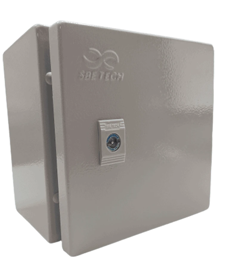 SBE TECH SBE-202015 GABINETE METÁLICO / ALTO 20.0 CM / ANCHO 20.0 CM / PROFUNDIDAD 15.0 CM /GRADO IP 65 NEMA 4-Gabinetes Para Exterior ( IP-65/ IP-66)-SBE TECH-SBT1580030-Bsai Seguridad & Controles
