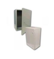 SBE TECH SBE-403020 - GABINETE METÁLICO / ALTO 40.0 CM/ ANCHO 30.0 CM/ PROFUNDIDAD 20.0 CM / GRADO IP 65 NEMA 4-Gabinetes Para Exterior ( IP-65/ IP-66)-SBE TECH-Bsai Seguridad & Controles