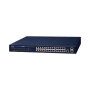 SWITCH POE ADMINISTRABLE CAPA 2 / 24 PUERTOS10/100/1000BASE-T / 2 SFP 100/1000BASE-X / POE 802.3AF/AT