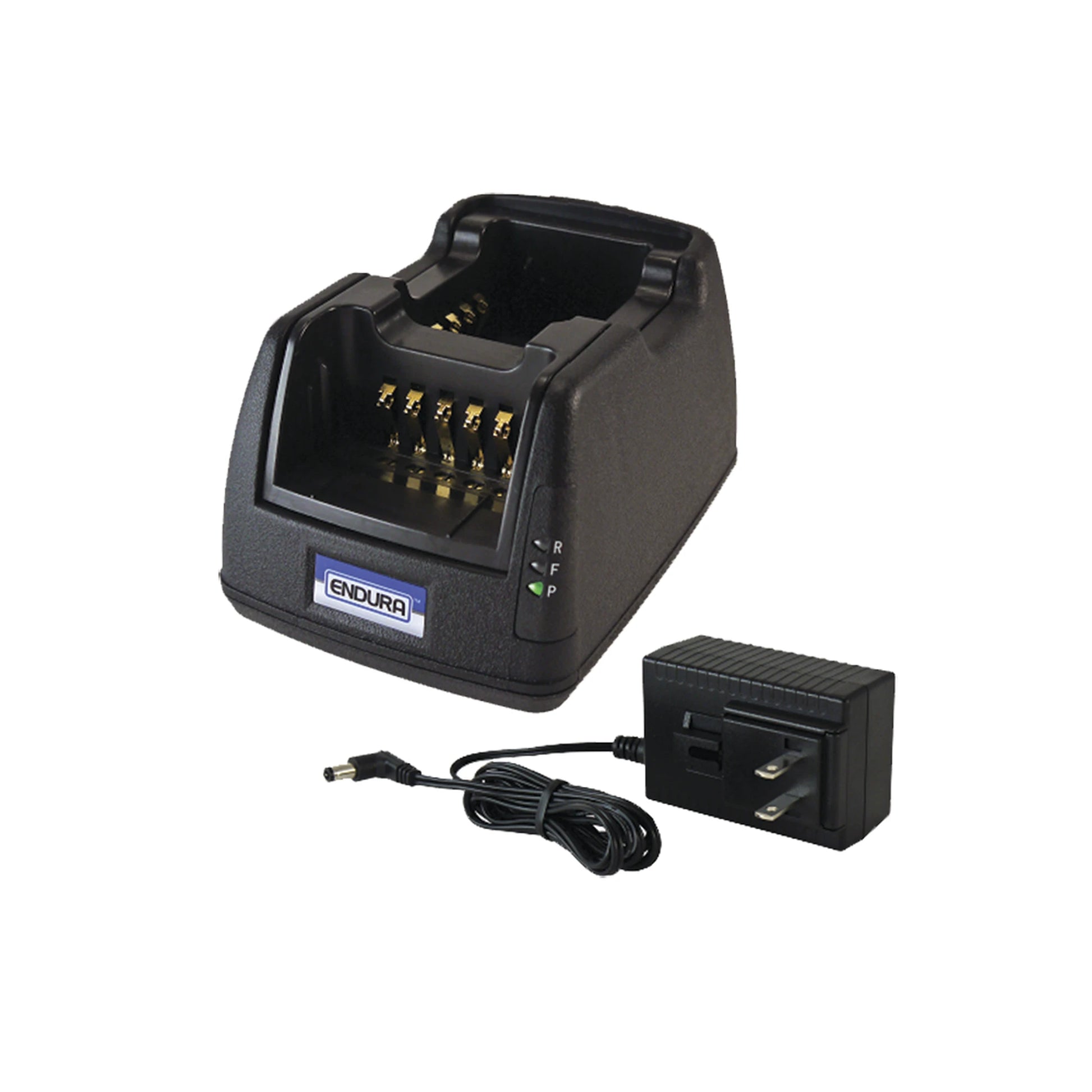 MULTICARGADOR RÁPIDO ENDURA DE 2 CAVIDADES PARA BATERIA HNN9628, PARA RADIO MOTOROLA GP300/GTX-Accesorios para Motorola-POWER PRODUCTS-Bsai Seguridad & Controles