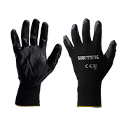 GUANTES DE NYLON CON RECUBRIMIENTO DE NITRILO TALLA GRANDE-Herramientas-SURTEK-Bsai Seguridad & Controles