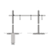 GUÍA DE CABLE HORIZONTAL TIPO PUENTE SENCILLA DE 12" DE ANCHO-Accesorios para Torres Autosoportadas-ROHN-WGBS121014-Bsai Seguridad & Controles