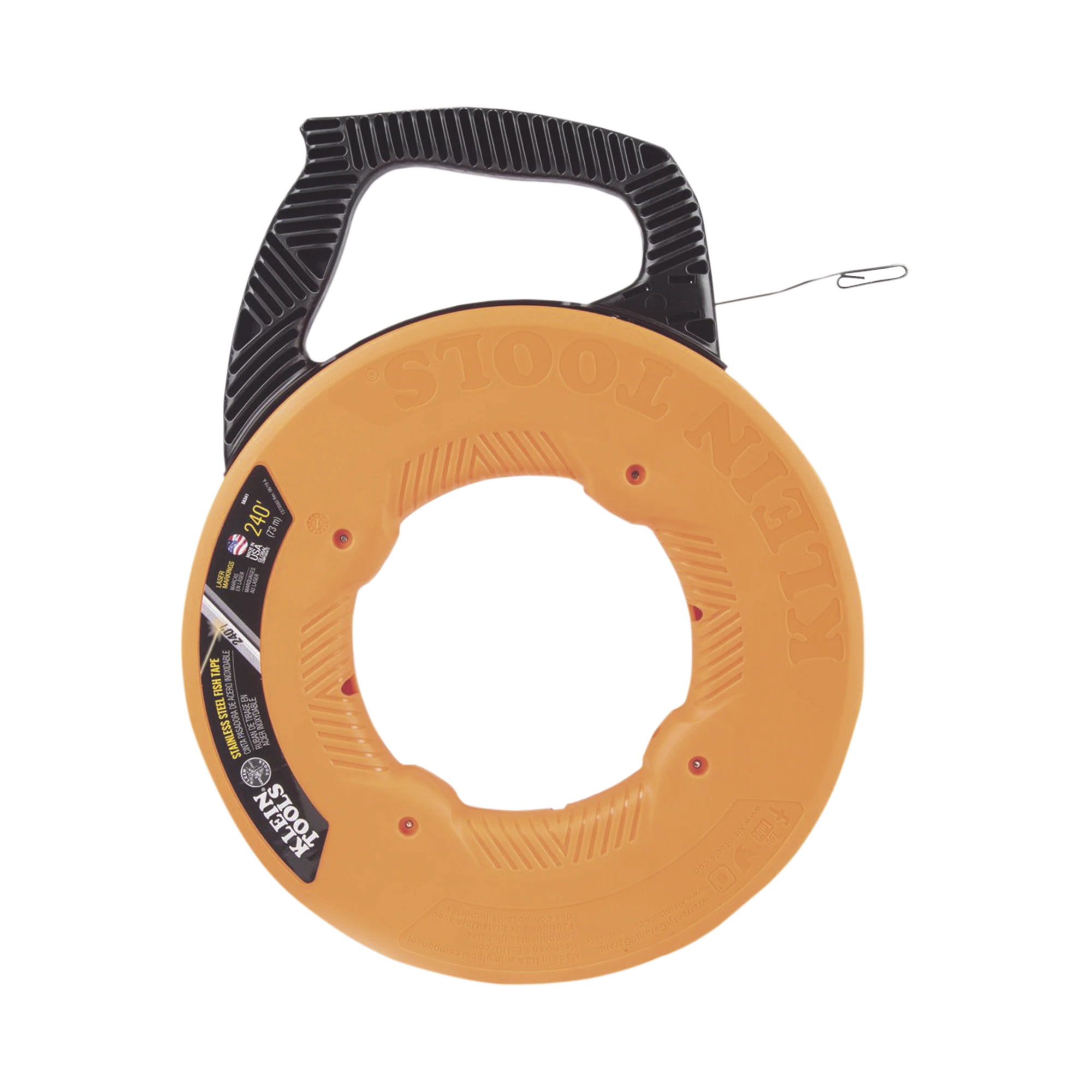 GUÍA JALACABLES DE ACERO INOXIDABLE DE 73 M DE LARGO X 0.3 CM DE ANCHO.-Canaletas-KLEIN TOOLS-Bsai Seguridad & Controles