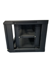 SAXXON SXR6U5406A - GABINETE DE PARED NEGRO / 6UR / PUERTA DE VIDRIO TEMPLADO / DIMENSIONES ÚTILES: ALTO 37 X ANCHO 53 X PROFUNDIDAD 40 CM #SXNDESCUENTO#NUEVO1M-Gabinetes Piso / Pared-SAXXON-SXN0420007-Bsai Seguridad & Controles