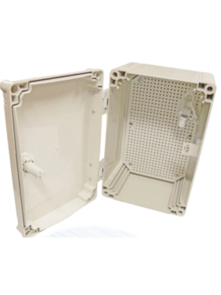 SBE TECH - OP605019 GABINETE PLASTICO PARA EXTERIOR , CON MEDIDAS 60 CM X 50 CM X 19 CM-Faceplate Y Cajas Universales-SBE TECH-Bsai Seguridad & Controles