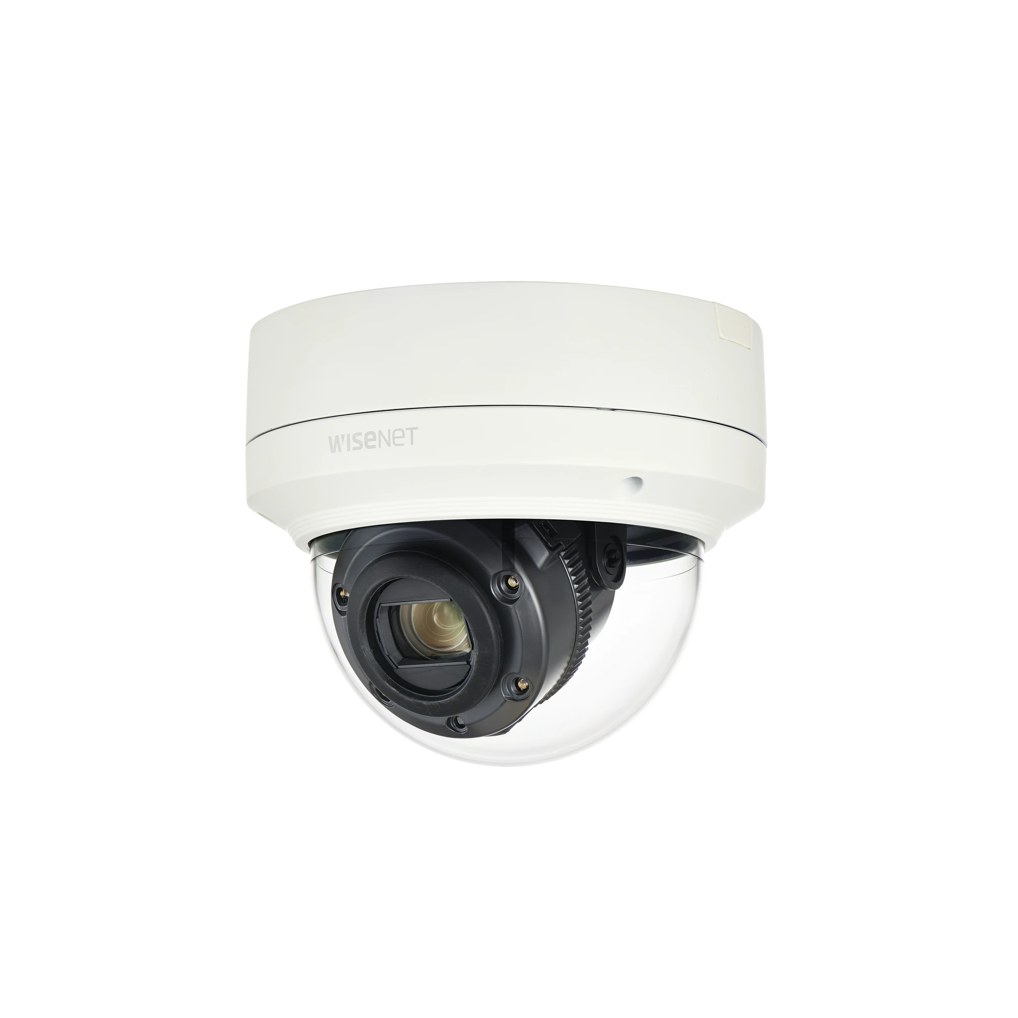 CÁMARA IP TIPO DOMO EXTERIOR DE 2MP CON FUNCIÓN DE IDENTIFICARON DE PLACAS LPR / LENTE MOTORIZADO DE 5.2 - 62.4MM / WDR 150DB / DISEÑADO PARA APLICACIONES DE BAJA VELOCIDAD 0 A 35 KM/H-Cámaras IP-HANWHA TECHWIN WISENET-Bsai Seguridad & Controles