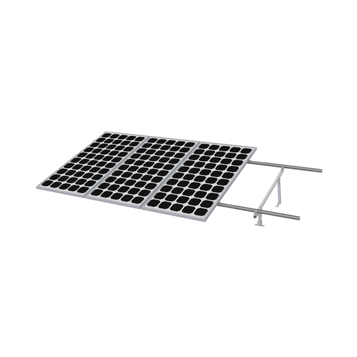 MONTAJE PARA 3 PANEL SOLAR, RIEL "8" DE 4050MM PARA MÓDULOS CON ESPESOR DE 35MM, VELOCIDAD DE VIENTO MÁX. 136KM/H (20° A 45°)-Montajes para Paneles-EPCOM POWERLINE-VEKTOR8RPRO-Bsai Seguridad & Controles