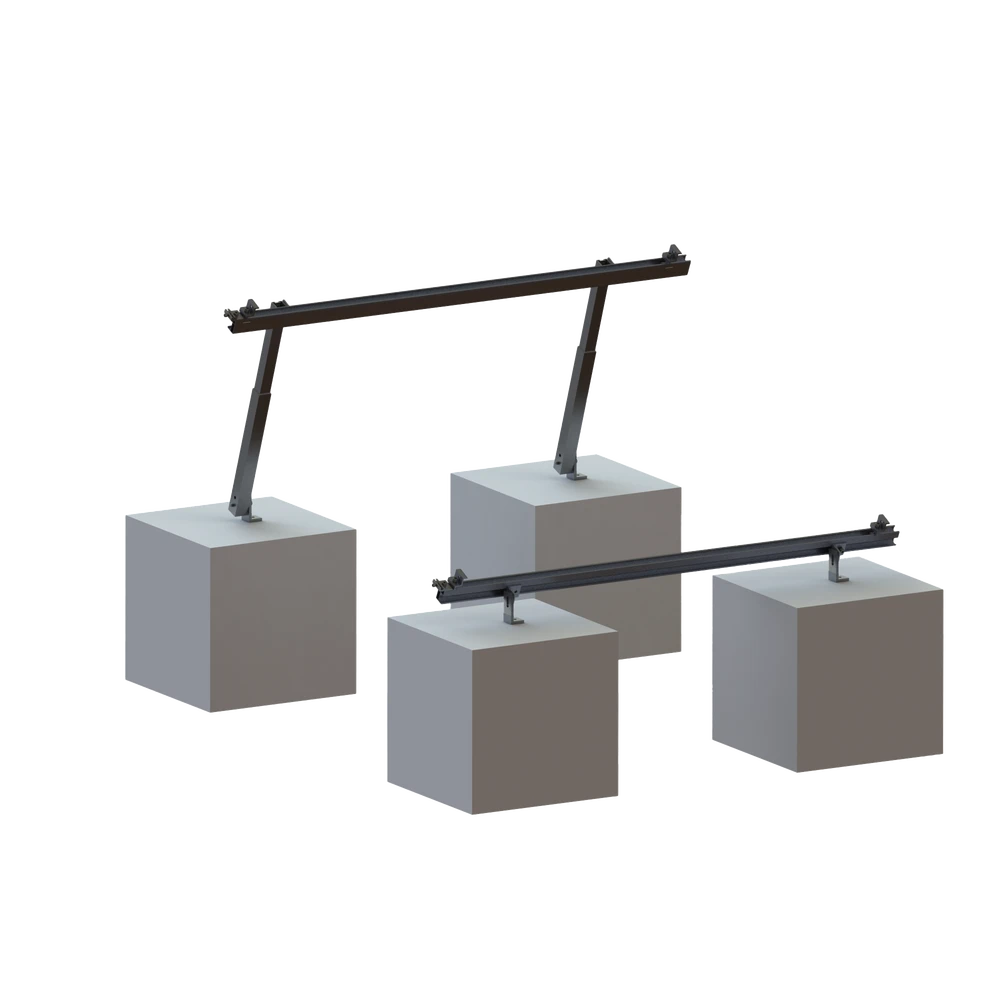 MONTAJE PARA PANEL SOLAR, RIEL "8" DE 1400MM PARA MÓDULOS CON ESPESOR DE 35MM, VELOCIDAD DE VIENTO MÁX. 136KM/H (20° A 45°)-Montajes para Paneles-EPCOM POWERLINE-Bsai Seguridad & Controles