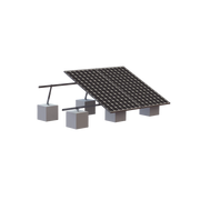 MONTAJE PARA 3 PANEL SOLAR, RIEL "8" DE 4050MM PARA MÓDULOS CON ESPESOR DE 35MM, VELOCIDAD DE VIENTO MÁX. 136KM/H (20° A 45°)-Montajes para Paneles-EPCOM POWERLINE-Bsai Seguridad & Controles