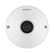 CAMARA IP FISH EYE INTERIOR 6 MEGAPIXEL / WDR 120DB / PTZ DIGITAL 8X / VIDEO ANALÍTICOS / MICROSD / H.265-Cámaras IP-HANWHA TECHWIN WISENET-Bsai Seguridad & Controles