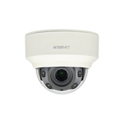 CÁMARA IP TIPO DOMO ANTIVANDÁLICO 2MP / LENTE MOTORIZADO 3.2-10MM / IR 30M / WDR 120DB / H.265 & WISESTREAM-Cámaras IP-HANWHA TECHWIN WISENET-Bsai Seguridad & Controles