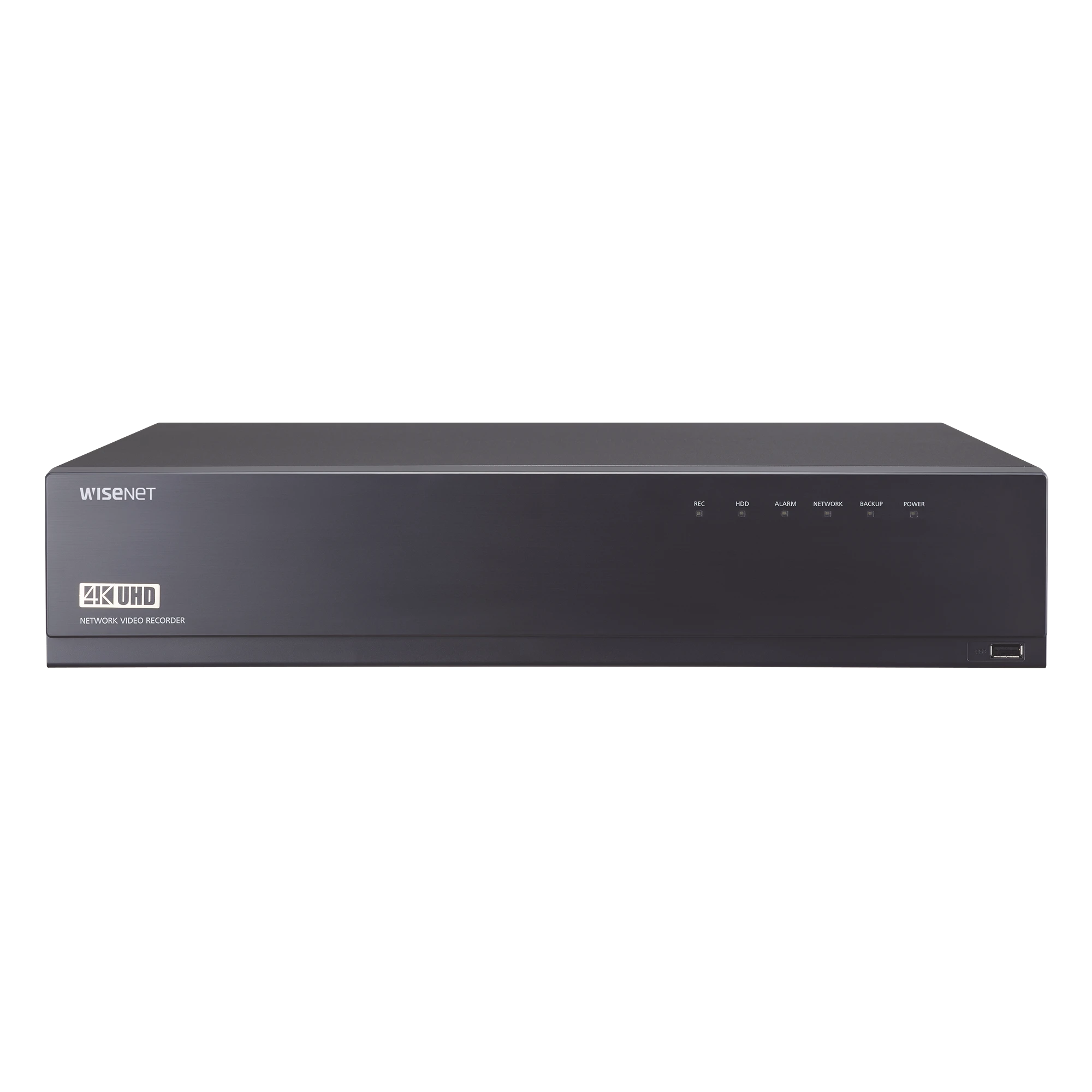 NVR DE 16 CANALES / 12MP / HASTA 4 DISCOS DUROS (INCLUYE 2TB) / SWITCH POE+ 16 PUERTOS / WISENET P2P / H.265 & WISESTREAM-Cámaras IP-HANWHA TECHWIN WISENET-Bsai Seguridad & Controles