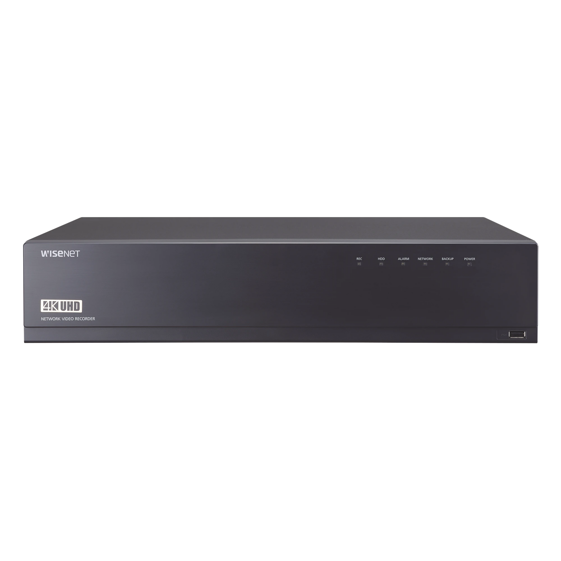NVR DE 16 CANALES / 12MP / HASTA 4 DISCOS DUROS (INCLUYE 24TB) / SWITCH POE+ 16 PUERTOS / WISENET P2P / H.265 & WISESTREAM-Cámaras IP-HANWHA TECHWIN WISENET-Bsai Seguridad & Controles