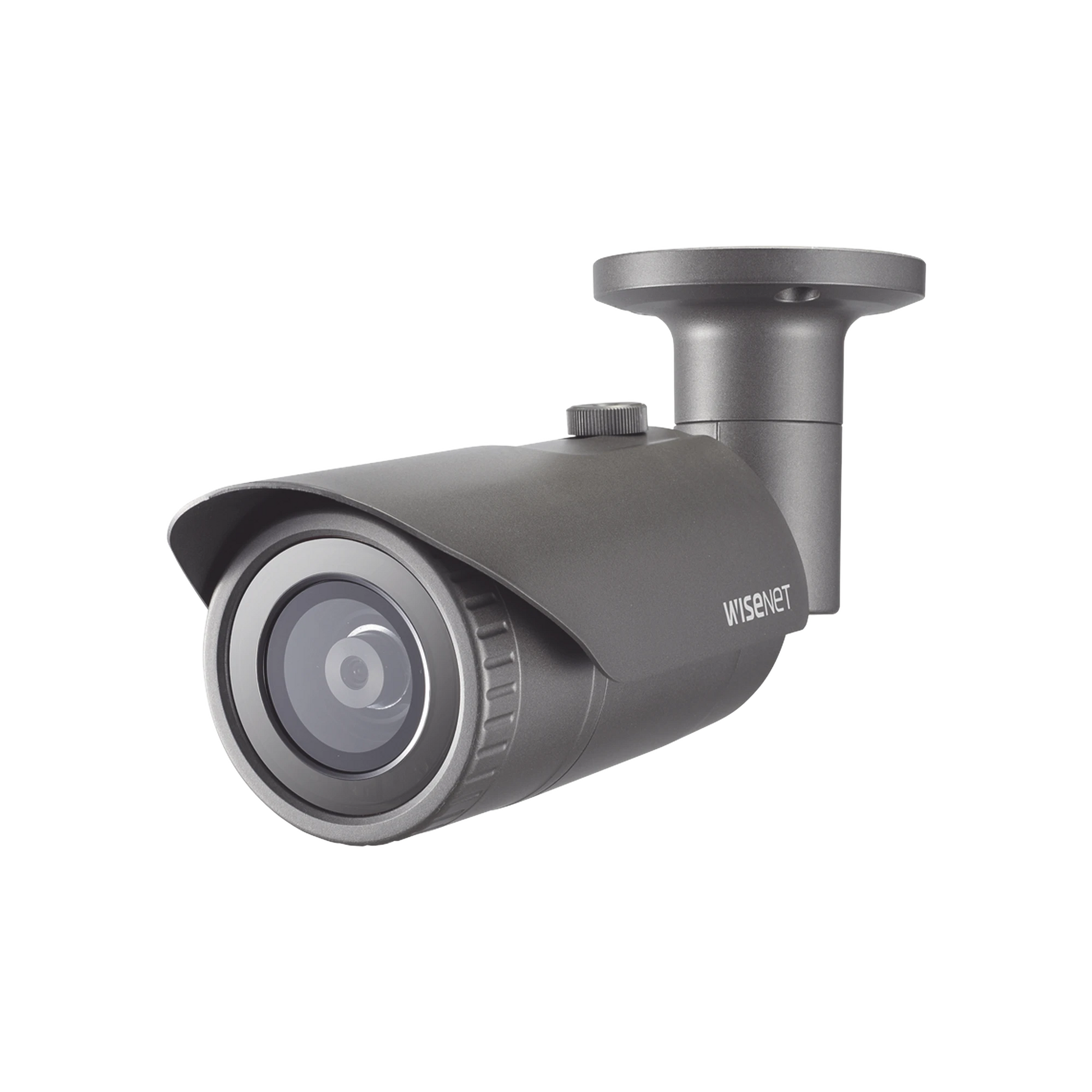 CÁMARA IP TIPO BALA ANTIVANDÁLICA 2 MEGAPÍXEL / LENTE 2.8MM / IR 20M / WDR 120DB / IP66 / H.265 & WISESTREAM-Cámaras IP-HANWHA VISION-Bsai Seguridad & Controles