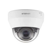 CÁMARA IP TIPO DOMO INTERIOR 2 MEGAPÍXEL / LENTE VARIFOCAL 3.2-10MM / IR 20M / WDR 120DB / H.265 & WISESTREAM-Cámaras IP-HANWHA VISION-Bsai Seguridad & Controles
