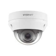 CÁMARA IP TIPO DOMO ANTIVANDÁLICO 2 MEGAPÍXEL / LENTE MOTORIZADO 3.2-10MM / IR 30M / WDR 120DB / EXTERIOR IP66 / H.265 & WISESTREAM-Cámaras IP-HANWHA VISION-Bsai Seguridad & Controles