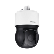 CÁMARA PTZ IP ANTIVANDÁLICA 4K / 30X ZOOM ÓPTICO / IR 200M / EXTERIOR IP66 / NEMA4X / AUTO TRACKING / H.265 & WISESTREAM-Cámaras IP-HANWHA TECHWIN WISENET-Bsai Seguridad & Controles