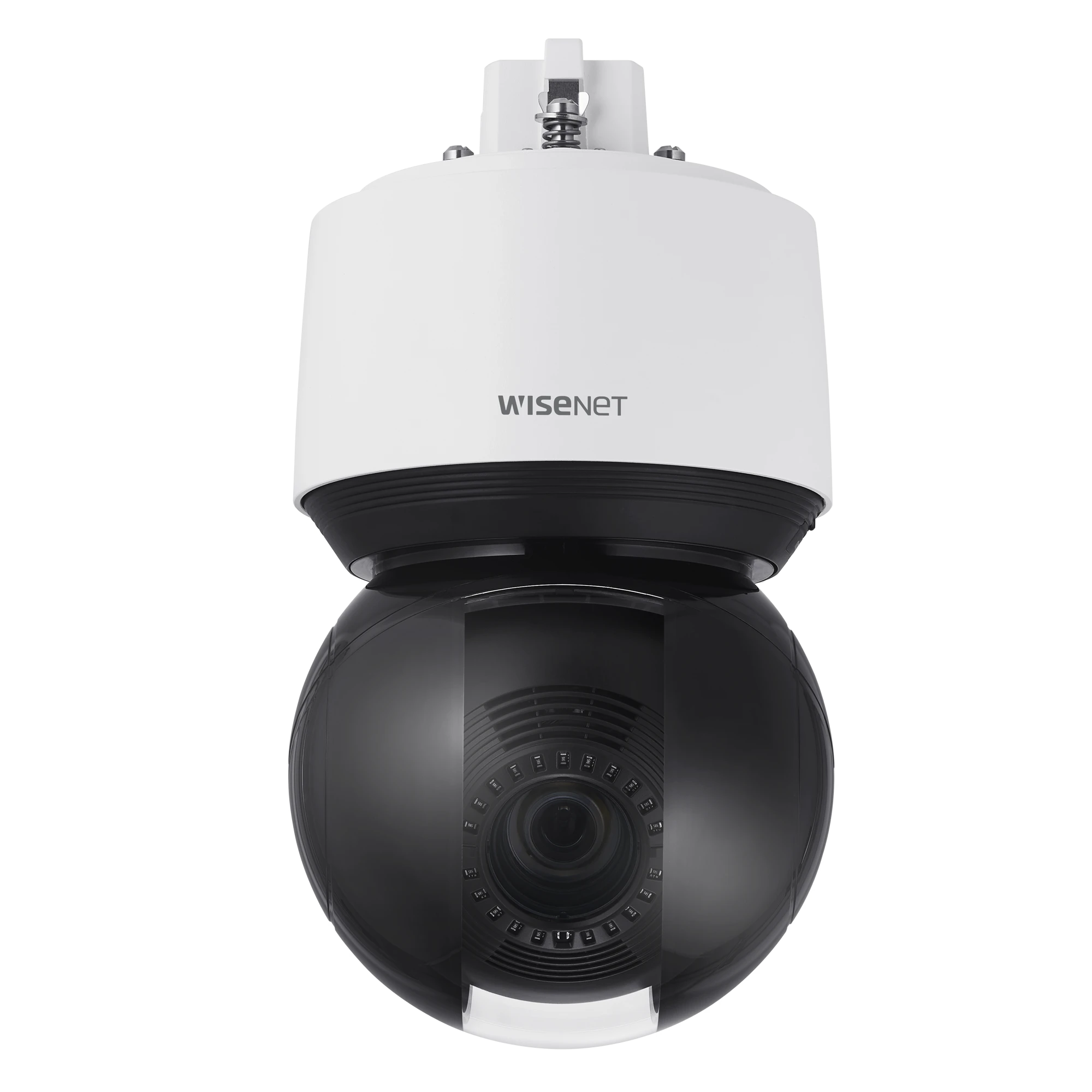 CÁMARA PTZ IP ANTIVANDÁLICA 4K / IR 200M / 30X ZOOM ÓPTICO / IP66 / NEMA 4X / AUTO TRACKING / H.265 & WISESTREAM-Cámaras IP-HANWHA VISION-Bsai Seguridad & Controles