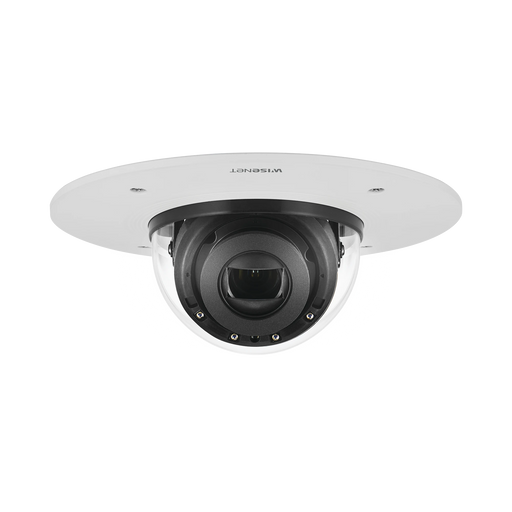 CÁMARA IP DOMO INTERIOR 2MP /FÁCIL DE INSTALAR EN PLAFÓN/ LENTE MOTORIZADO 2.8-12MM / IR 50M / WDR 150DB / H.265 & WISESTREAM II-Cámaras IP-HANWHA TECHWIN WISENET-XND-6081RF-Bsai Seguridad & Controles