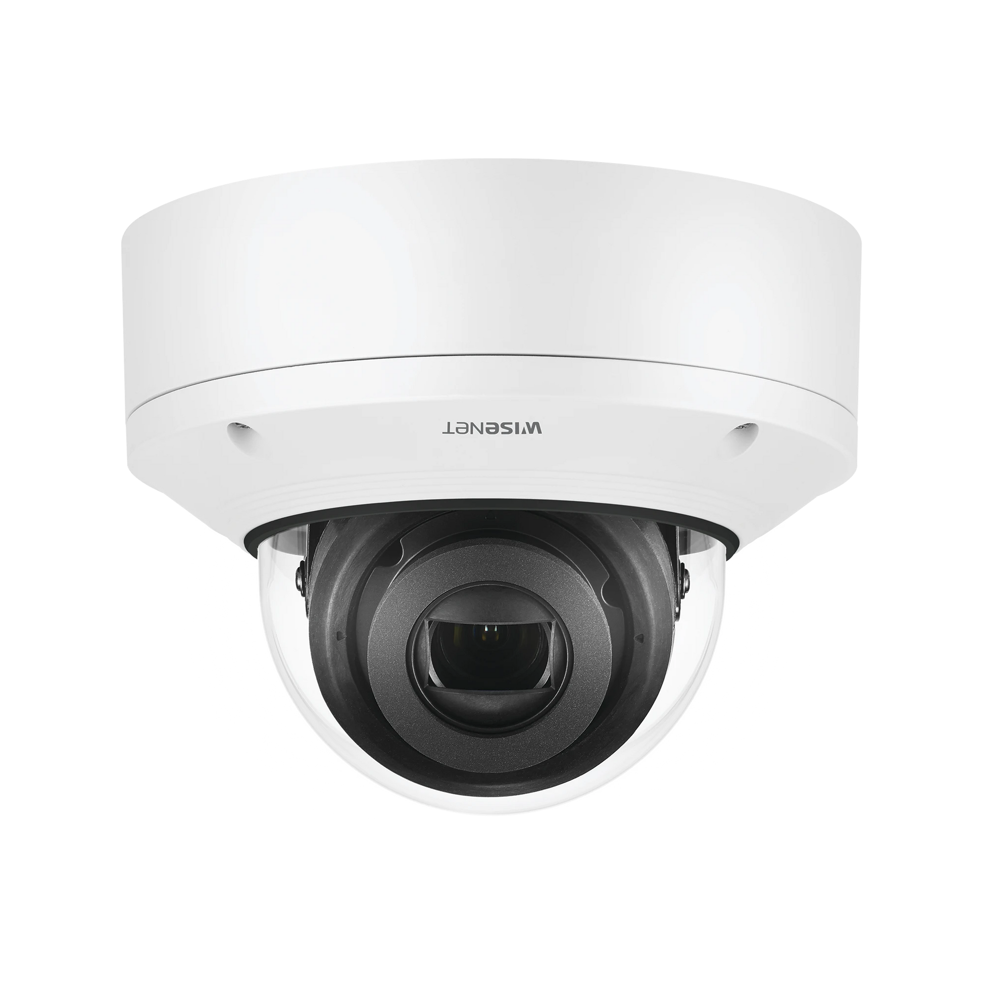 CÁMARA IP DOMO INTERIOR ANTIVANDÁLICA 2MP / FÁCIL INSTALACIÓN / LENTE MOTORIZADO 2.8-12MM / WDR 150DB / H.265 & WISESTREAM II-Cámaras IP-HANWHA TECHWIN WISENET-Bsai Seguridad & Controles