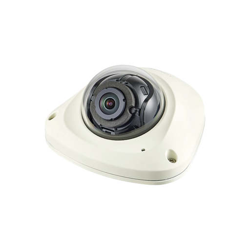 CÁMARA IP MINI DOMO ANTIVANDÁLICA 2MP / LENTE 2.4MM / WDR 150DB / IP66 / H.265 & WISESTREAM II-Cámaras IP-HANWHA TECHWIN WISENET-XNV-6012-Bsai Seguridad & Controles