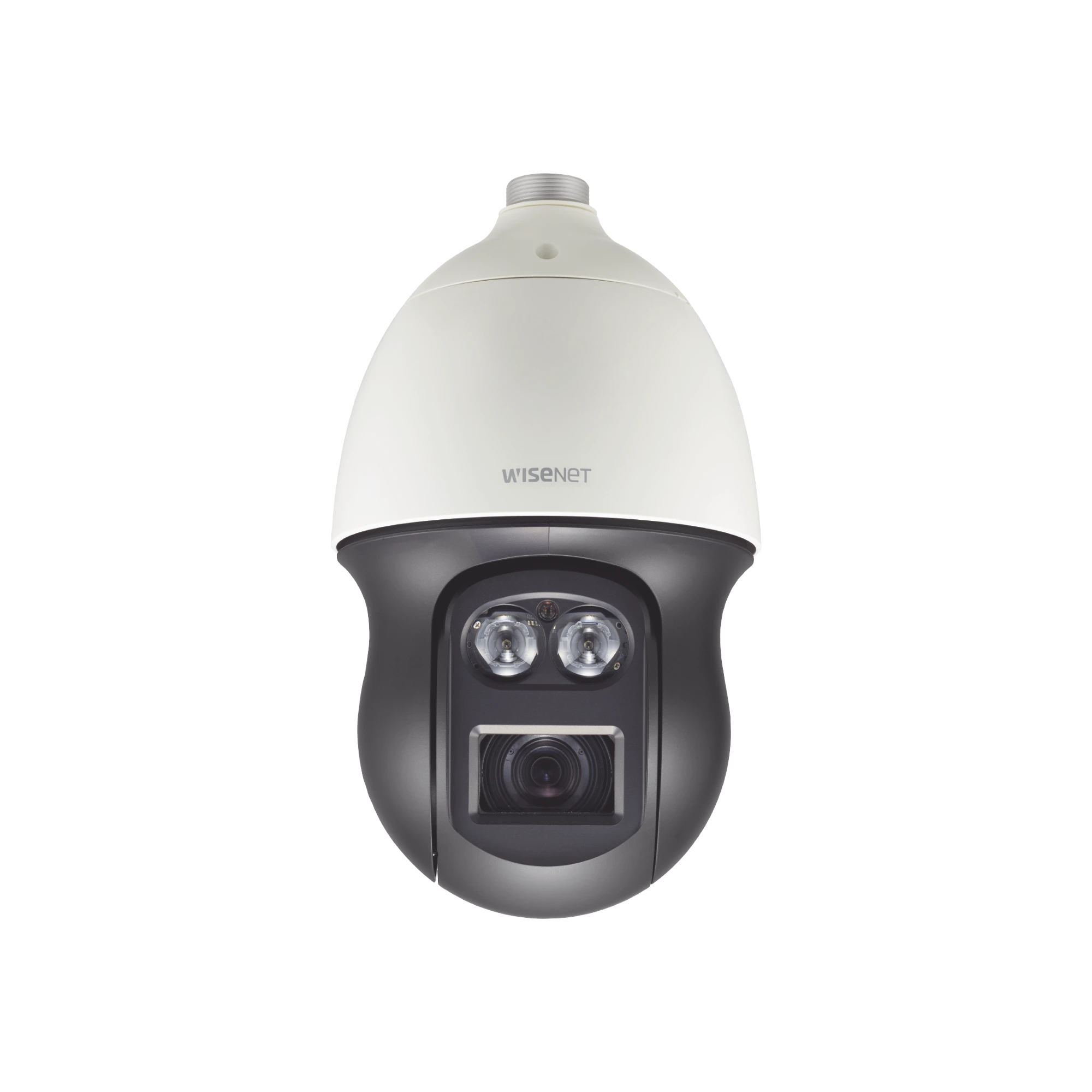DOMO IP PTZ 2MP ANTIVANDÁLICO / 37X ZOOM ÓPTICO / IR 350M / WDR 150DB / AUTO TRACKING / VIDEO ANALÍTICOS / H.265 & WISESTREAM II-Cámaras IP-HANWHA TECHWIN WISENET-Bsai Seguridad & Controles