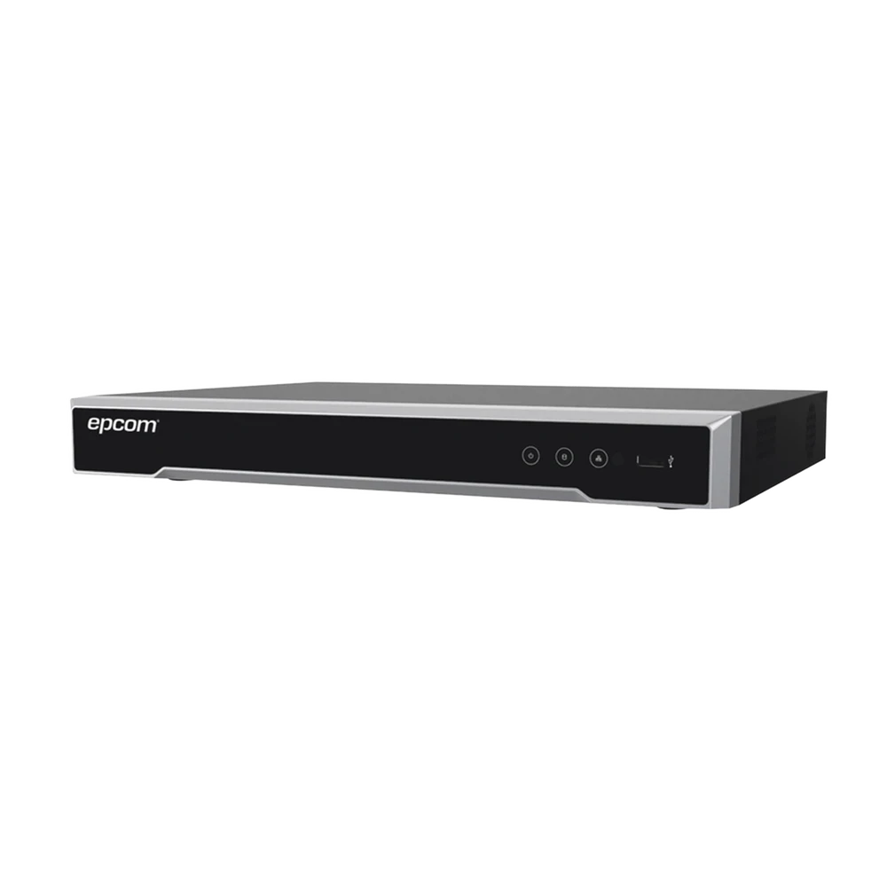 DVR 8 MEGAPIXEL / 4 CANALES TURBOHD + 2 CANALES IP / 1 BAHÍA DE DISCO DURO / AUDIO POR COAXITRON / 4 ENTRADAS DE ALARMA / 1 SALIDA DE ALARMA / DETECCIÓN DE ROSTROS / H.265+-Dvrs-EPCOM PROFESSIONAL-Bsai Seguridad & Controles
