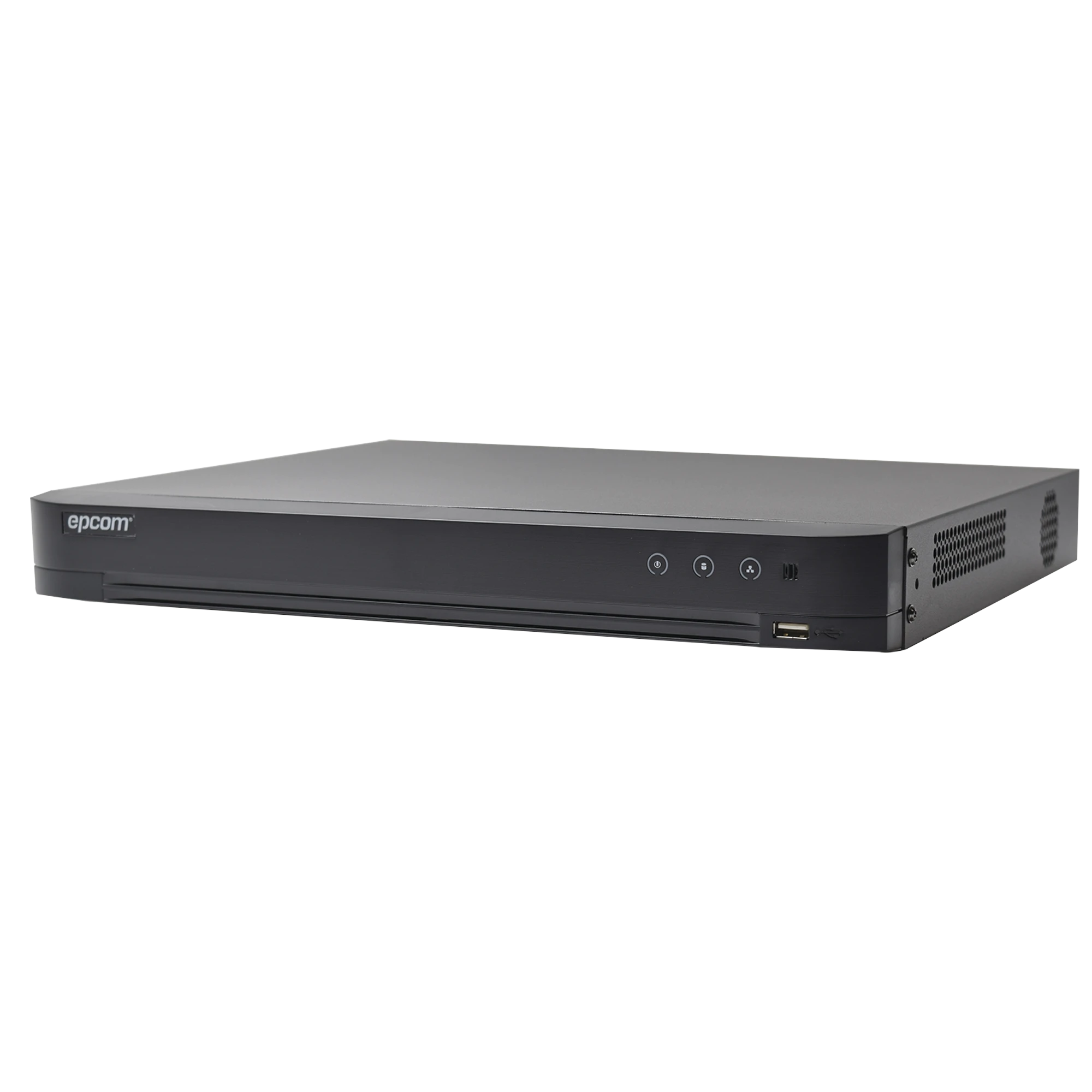 DVR 32 CANALES TURBOHD + 8 CANALES IP / 5 MEGAPIXEL LITE - 3K LITE / ACUSENSE (EVITA FALSAS ALARMAS) / AUDIO POR COAXITRON / 2 BAHÍAS DE DISCO DURO / H.265+-Cámaras y DVRs HD TurboHD / AHD / HD-TVI-EPCOM PROFESSIONAL-Bsai Seguridad & Controles