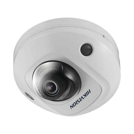 MINI DOMO IP 4 MEGAPIXEL / LENTE 2.8 MM / 10 MTS IR EXIR / MICROFONO INTERCONSTRUIDO / IP66 / IK08 / POE / ENTRADA Y SALIDA DE AUDIO Y ALARMA / H.265+-Cámaras IP-HIKVISION-DS-2CD2543G0-IS-Bsai Seguridad & Controles