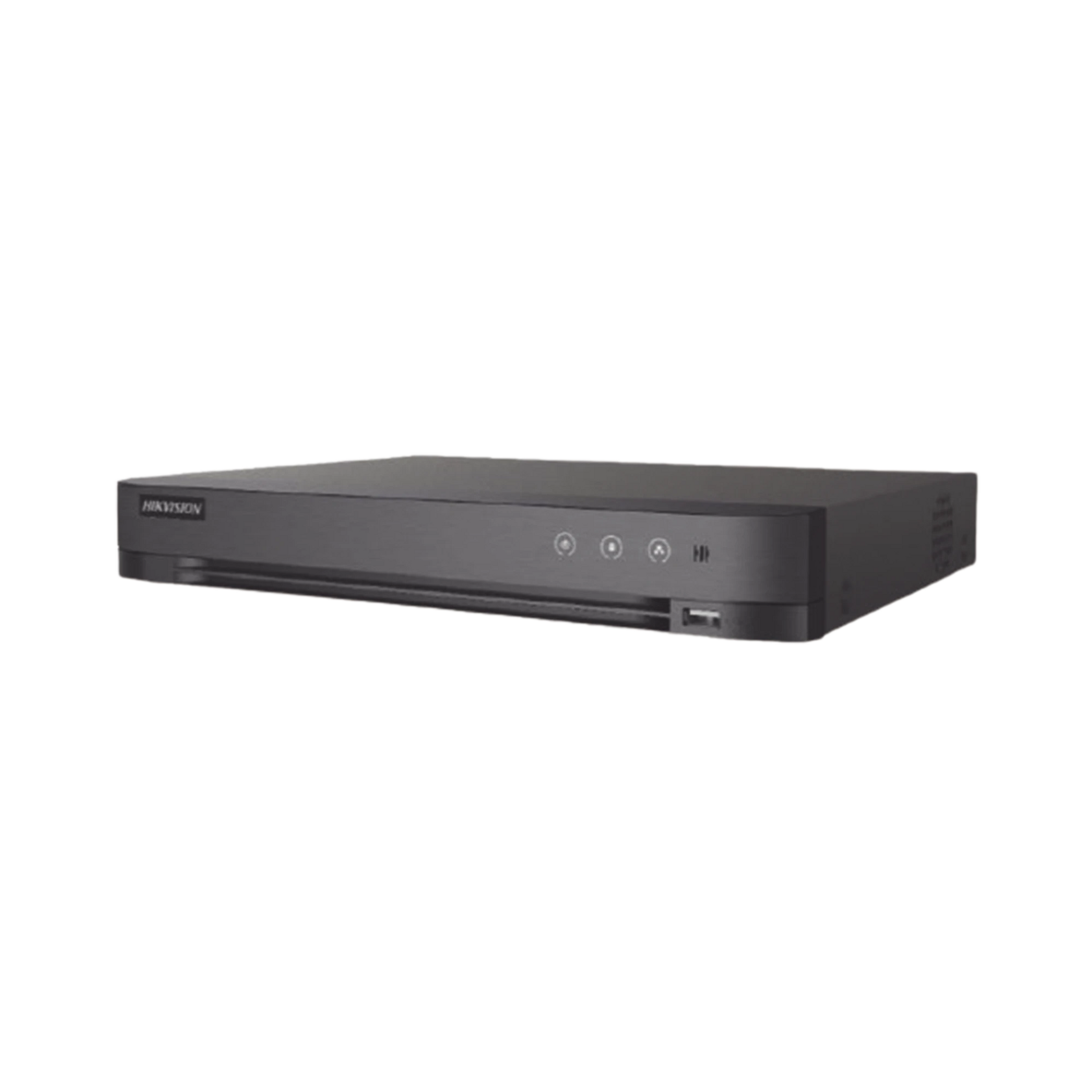 DVR 4 CANALES TURBOHD+ 4 CANALES IP / 8 MEGAPIXEL (4K) / AUDIO POR COAXITRON / 1 BAHÍA DE DISCO DURO / SALIDA DE VIDEO EN FULL HD / H.265+-Cámaras y DVRs HD TurboHD / AHD / HD-TVI-HIKVISION-Bsai Seguridad & Controles