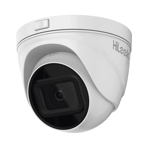 TURRET IP 2 MEGAPIXEL / LENTE MOTORIZADO 2.8 - 12 MM / 30 MTS IR EXIR / POE / EXTERIOR IP67 / DWDR / MICRO SD / H.265+-Cámaras IP-HiLook by HIKVISION-IPC-T621H-Z(C)-Bsai Seguridad & Controles