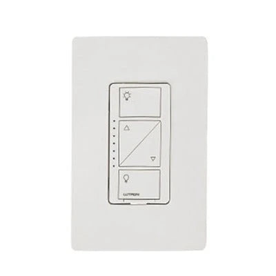 (CASETA WIRELESS) ATENUADOR DE PARED. AUMENTA/DISMINUYE INTENSIDAD DE ILUMINACIÓN. NO REQUIERE CABLE NEUTRO. 150W LED / 600W INC/HAL-Iluminación-LUTRON CASETA WIRELESS-Bsai Seguridad & Controles