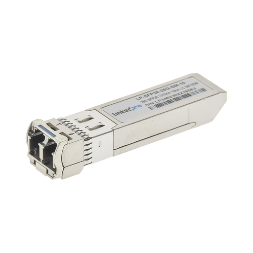 TRANSCEPTOR SFP28 (MINI-GBIC) / MONOMODO / 25 GBPS DE VELOCIDAD / CONECTORES LC DÚPLEX / HASTA 10 KM DE DISTANCIA-Networking-LINKEDPRO BY EPCOM-Bsai Seguridad & Controles