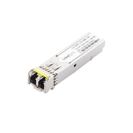 TRANSCEPTOR SFP (MINI-GBIC) / MONOMODO / 1.25 GBPS DE VELOCIDAD / CONECTORES LC DÚPLEX / HASTA 100 KM DE DISTANCIA-Networking-LINKEDPRO BY EPCOM-LP-SFP-1G-SM-100-Bsai Seguridad & Controles