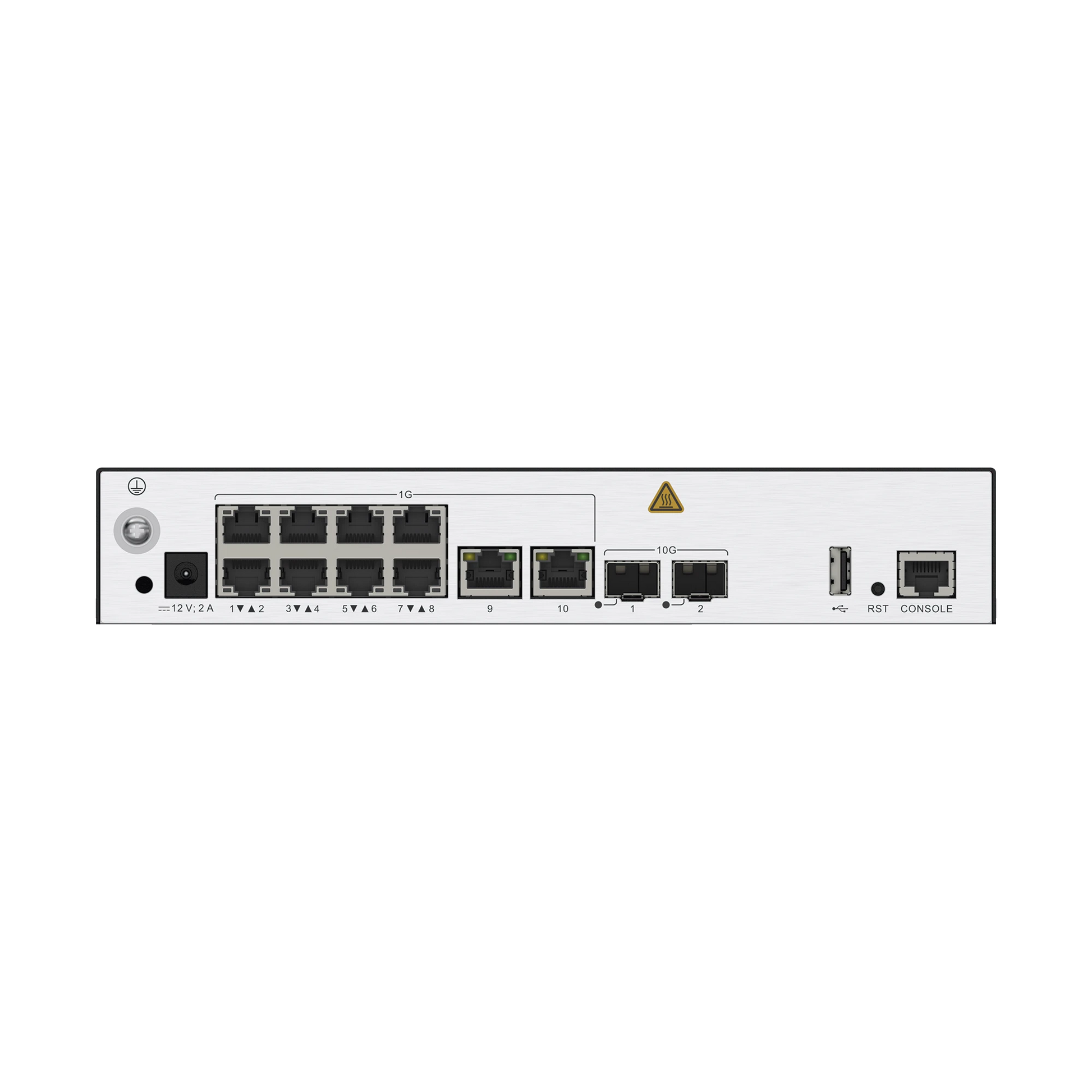 HUAWEI EKIT - CONTROLADORA DE PUNTOS DE ACCESO / 10 PUERTOS 10/100/1000 MBPS / 2 PUERTOS 10GE SFP+ / HOTSPOT 2.0 / ROAMING CAPA 2 Y 3 / RENDIMIENTO 10 GBPS / SOPORTA 128 APS / HASTA 1024 CLIENTES-Networking-HUAWEI-Bsai Seguridad & Controles
