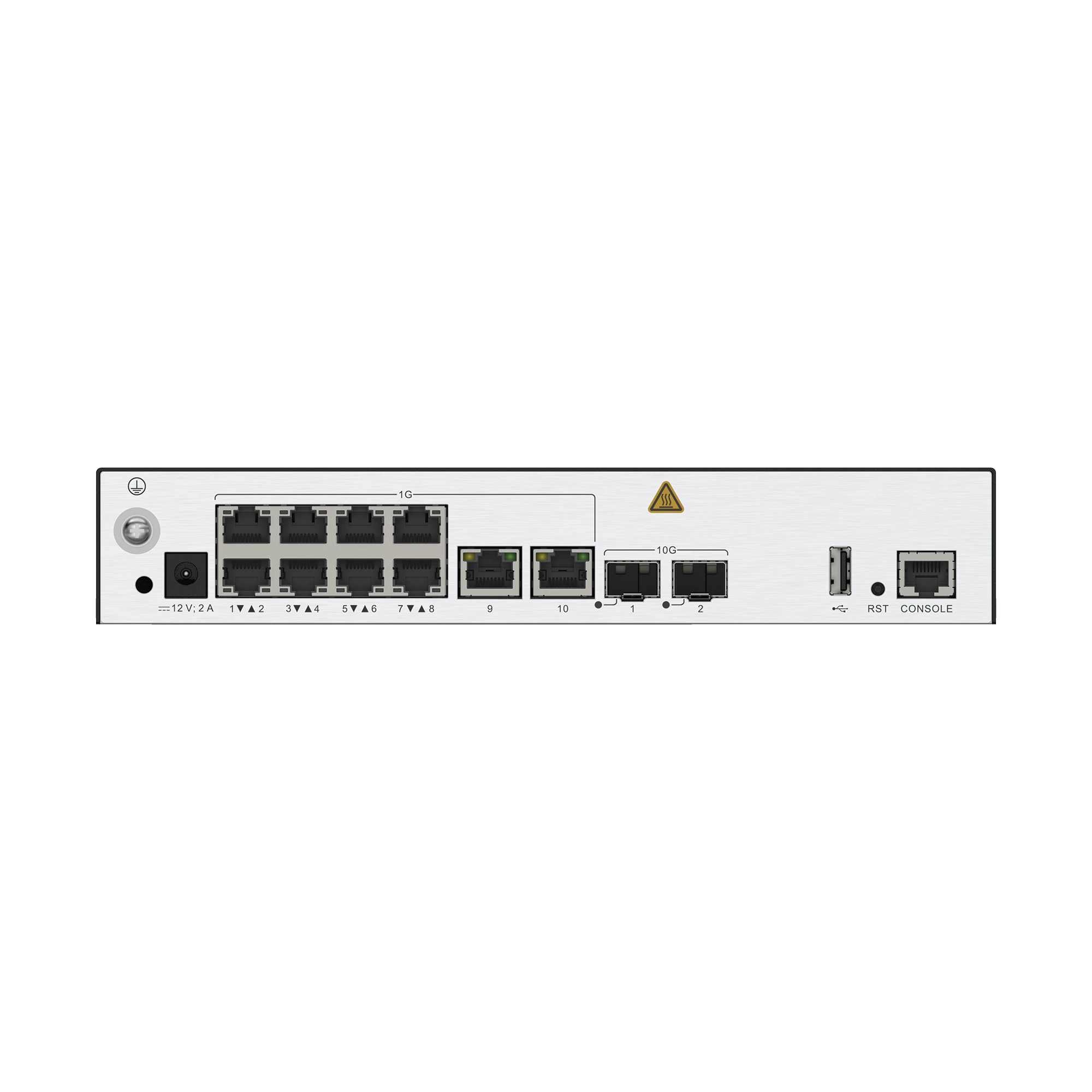 HUAWEI EKIT - CONTROLADORA DE PUNTOS DE ACCESO / 10 PUERTOS 10/100/1000 MBPS / 2 PUERTOS 10GE SFP+ / HOTSPOT 2.0 / ROAMING CAPA 2 Y 3 / RENDIMIENTO 10 GBPS / SOPORTA 128 APS / HASTA 1024 CLIENTES-Networking-HUAWEI-Bsai Seguridad & Controles