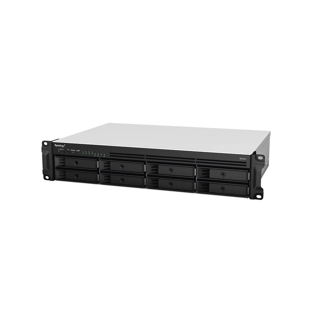 SERVIDOR NAS PARA RACK DE 8 BAHÍAS / HASTA 192 TB-Almacenamiento NAS-SAN-eSATA-SYNOLOGY-Bsai Seguridad & Controles