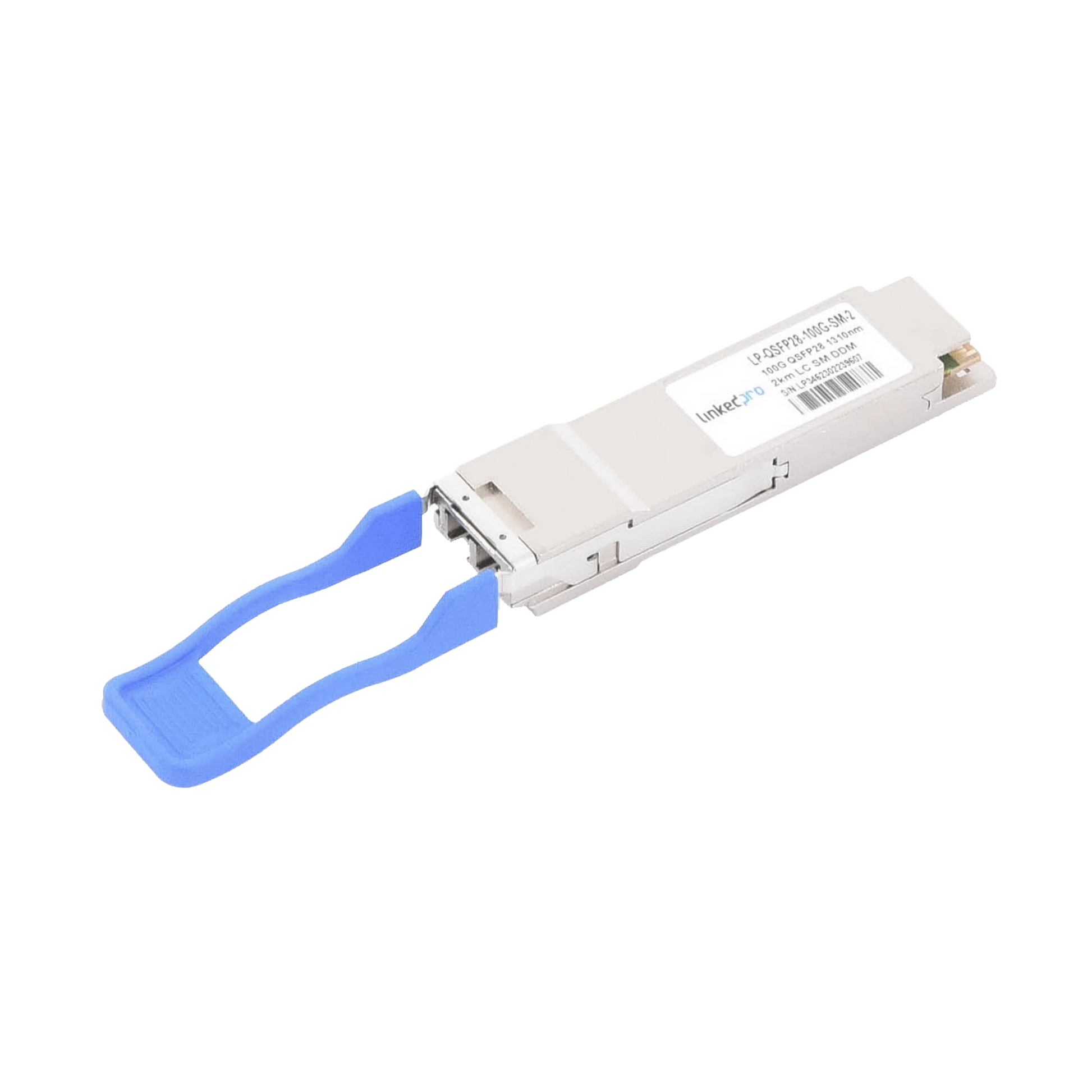TRANSCEPTOR QSFP28 (MINI-GBIC) / MONOMODO / 100 GBPS DE VELOCIDAD / CONECTORES LC DÚPLEX / HASTA 2 KM DE DISTANCIA-Networking-LINKEDPRO BY EPCOM-Bsai Seguridad & Controles