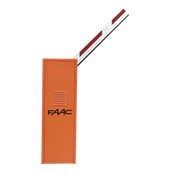 BARRERA FAAC 620 CON PLUMA CUADRADA SIN ILUMINACIÓN / HIDRÁULICA DE USO INTENSIVO / HASTA 2 MILLONES DE CICLOS ANTES DE PRESENTAR UNA FALLA SEVERA-Barreras Vehiculares-FAAC-Bsai Seguridad & Controles