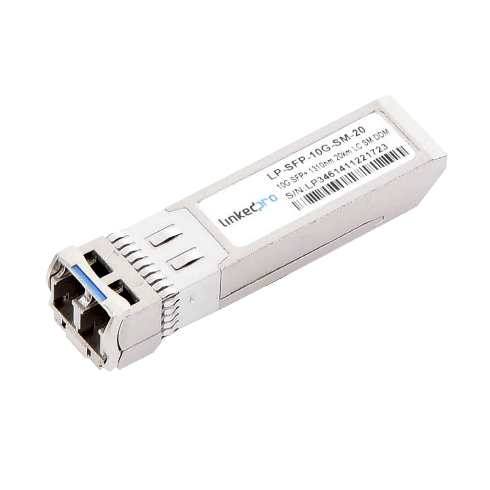 TRANSCEPTOR SFP+ (MINI-GBIC) / MONOMODO / 10 GBPS DE VELOCIDAD / CONECTORES LC DÚPLEX / HASTA 20 KM DE DISTANCIA-Networking-LINKEDPRO BY EPCOM-Bsai Seguridad & Controles