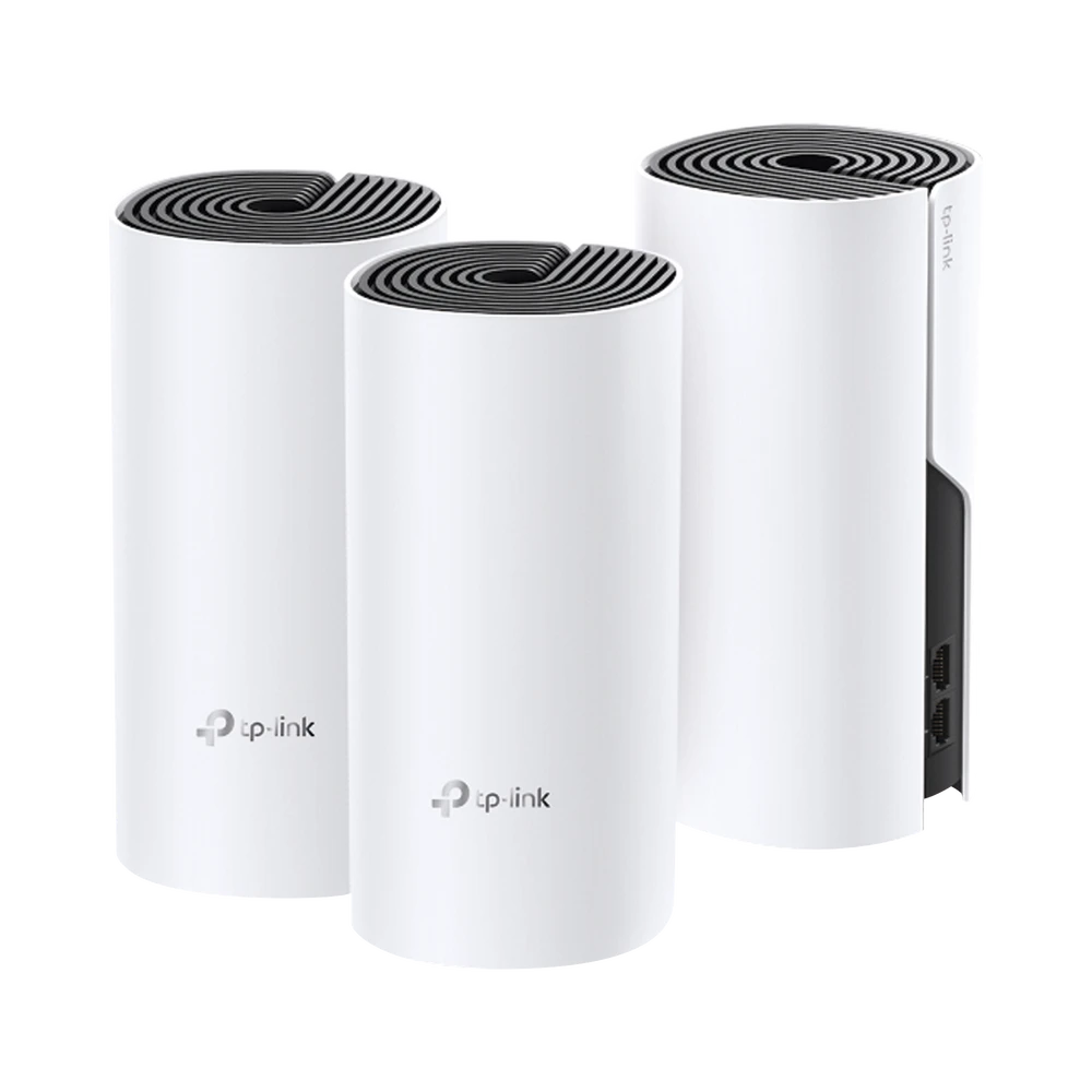 SISTEMA WI-FI 6 MESH TP-LINK DECO M4 (3-PACK) AC1200 DUAL BAND/300MBPS 2.4GHZ / 867 MBPS 5 GHZ/ HASTA 260M2 COMPATIBLE CON ALEXA-Ruteadores y APS-TP-LINK-Bsai Seguridad & Controles