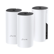 SISTEMA WI-FI 6 MESH TP-LINK DECO M4 (3-PACK) AC1200 DUAL BAND/300MBPS 2.4GHZ / 867 MBPS 5 GHZ/ HASTA 260M2 COMPATIBLE CON ALEXA-Ruteadores y APS-TP-LINK-Bsai Seguridad & Controles